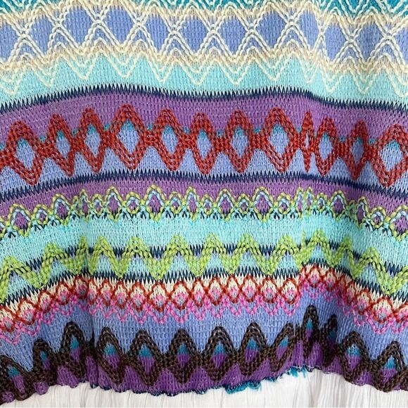 HONEY PUNCH Embroidered Maxi Dress with Crinkle Chiffon Skirt Size M - Picture 2 of 10